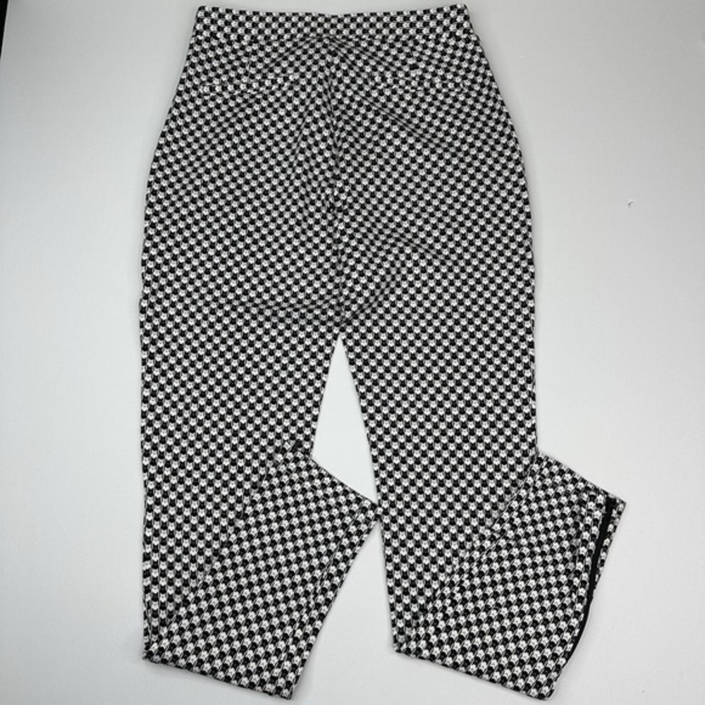 Betabrand Womens Small Long Cat Print Skinny Leg Pencil Dress Pant Yoga Pant NEW - Picture 7 of 15